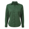 Bottle - Front - Premier Womens-Ladies Poplin Long-Sleeved Blouse