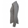 Dark Grey - Lifestyle - Premier Womens-Ladies Poplin Long-Sleeved Blouse