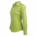 Lime - Lifestyle - Premier Womens-Ladies Poplin Long-Sleeved Blouse