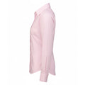 Pink - Lifestyle - Premier Womens-Ladies Poplin Long-Sleeved Blouse