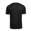 Black - Back - Tee Jays Mens Stretch T-Shirt