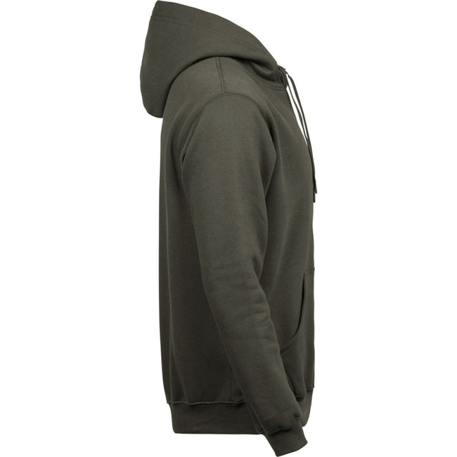 Deep Green - Side - Tee Jays Mens Hoodie