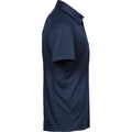 Navy - Side - Tee Jays Mens Luxury Sport Polo Shirt