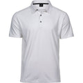 White - Front - Tee Jays Mens Luxury Sport Polo Shirt