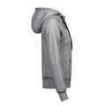 Grey Heather - Back - Tee Jays Womens-Ladies Fashion Full Zip Hoodie