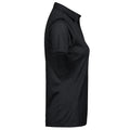 Black - Side - Tee Jays Womens-Ladies Luxury Sport Polo Shirt