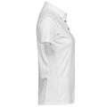 White - Side - Tee Jays Womens-Ladies Luxury Sport Polo Shirt