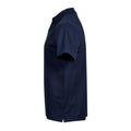 Navy - Lifestyle - Tee Jays Mens Luxury Stretch V Neck Polo Shirt