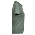 Leaf Green - Side - Tee Jays Womens-Ladies Luxury Stretch Polo Shirt