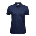 Denim - Front - Tee Jays Womens-Ladies Luxury Stretch Polo Shirt