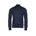 Navy - Front - Tee Jays Mens Half Zip Jumper