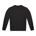 Black - Back - B&C Unisex Adult Crew Neck Sweatshirt