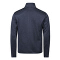 Navy Melange - Back - Tee Jays Mens Outdoor Fleece Jacket