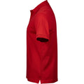 Red - Lifestyle - Tee Jays Mens Luxury Stretch Polo Shirt