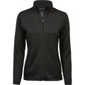 Black - Front - Tee Jays Womens-Ladies Fleece Outdoor Jacket