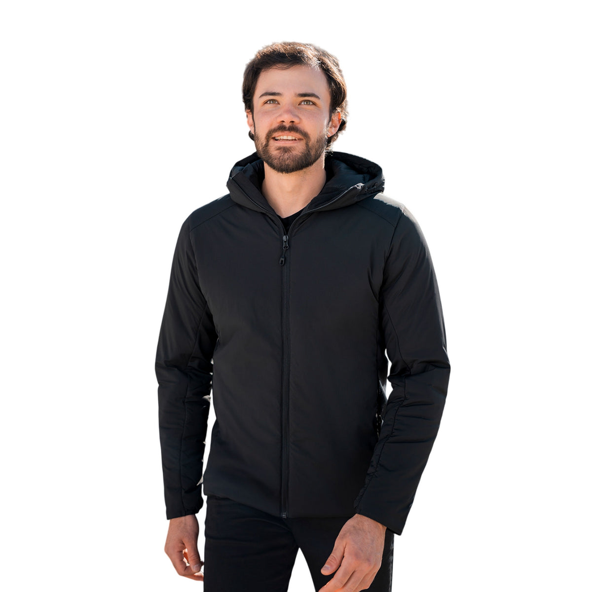 Black - Lifestyle - Stormtech Mens Cascadia Thermal Jacket