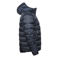 Navy - Side - Tee Jays Mens Lite Hooded Jacket