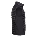 Black - Lifestyle - Tee Jays Mens Crossover Gilet