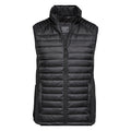 Black - Front - Tee Jays Mens Crossover Gilet