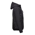 Black - Side - Tee Jays Mens Crossover Jacket