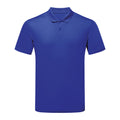 Royal Blue - Front - TriDri Mens Ion-Charge Panelled Polo Shirt