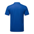 Royal Blue - Back - TriDri Mens Ion-Charge Panelled Polo Shirt