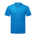 Sapphire - Front - TriDri Mens Ion-Charge Panelled Polo Shirt