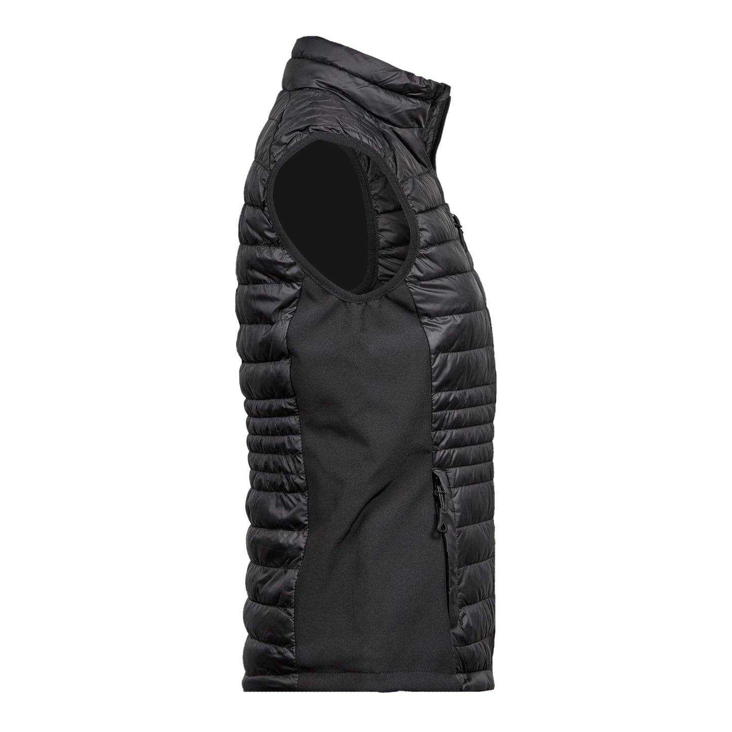 Black - Lifestyle - Tee Jays Womens-Ladies Crossover Body Warmer