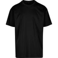 Black - Front - Build Your Brand Mens Basic Light Loose T-Shirt