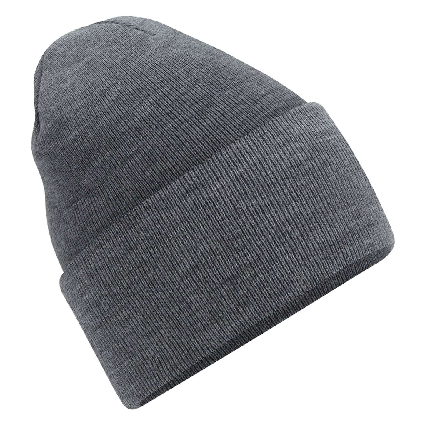 Granite - Back - Beechfield Cuffed Beanie