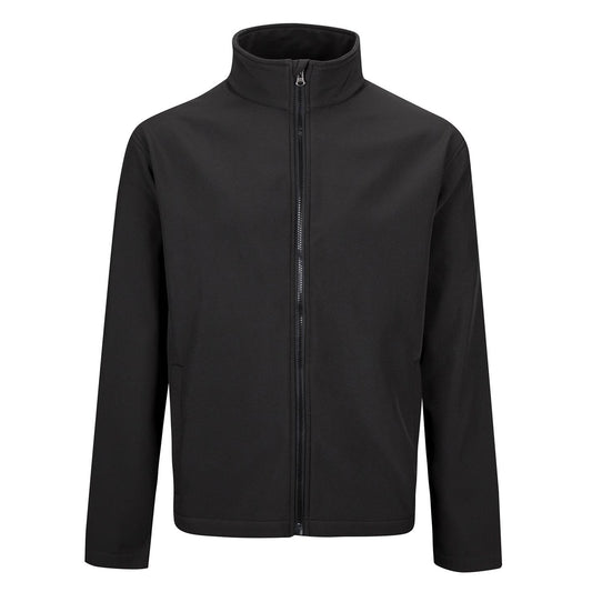 Black - Front - Portwest Unisex Adult Print and Promo Soft Shell Jacket
