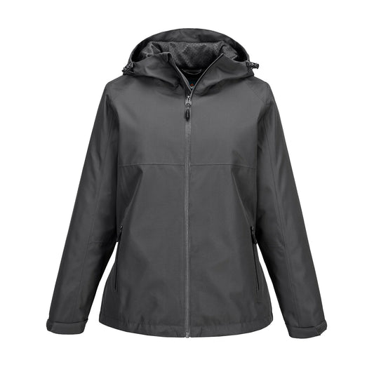 Grey - Front - Portwest Womens-Ladies Professional Waterproof Jacket