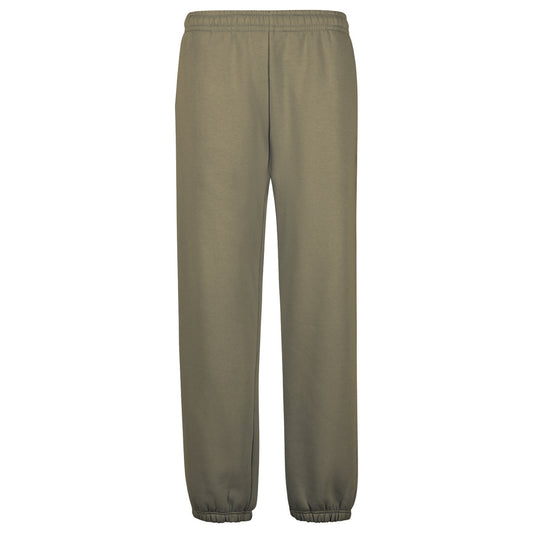 Pale Olive - Front - Build Your Brand Mens Fluffy Jogging Bottoms