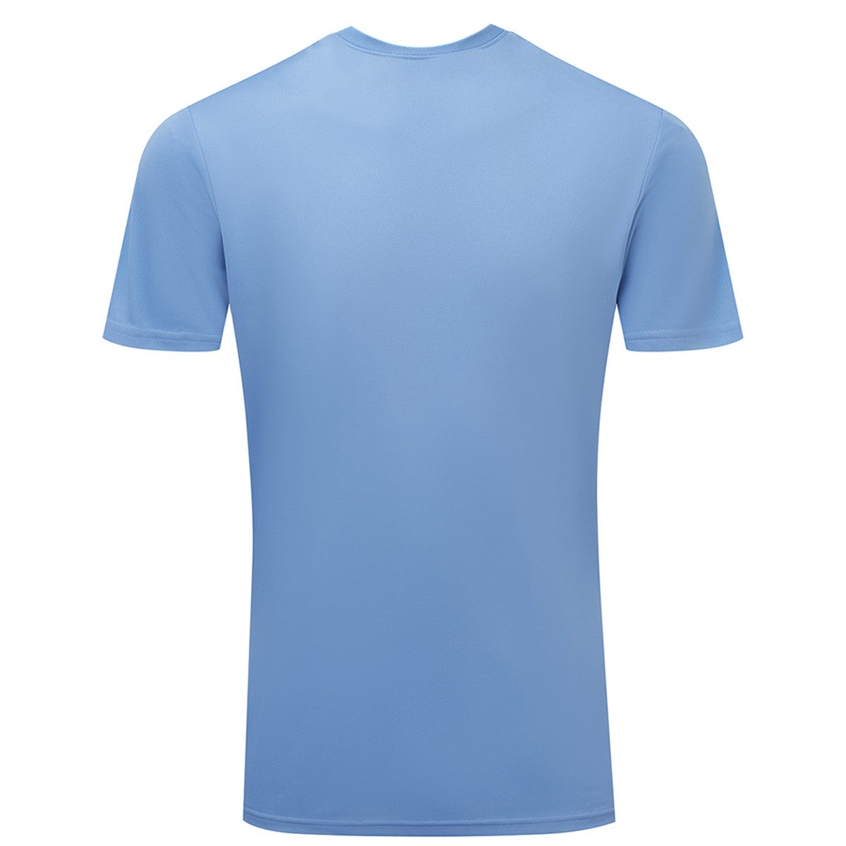 Cornflower - Back - TriDri Mens Ion-Charge Textured Recycled T-Shirt
