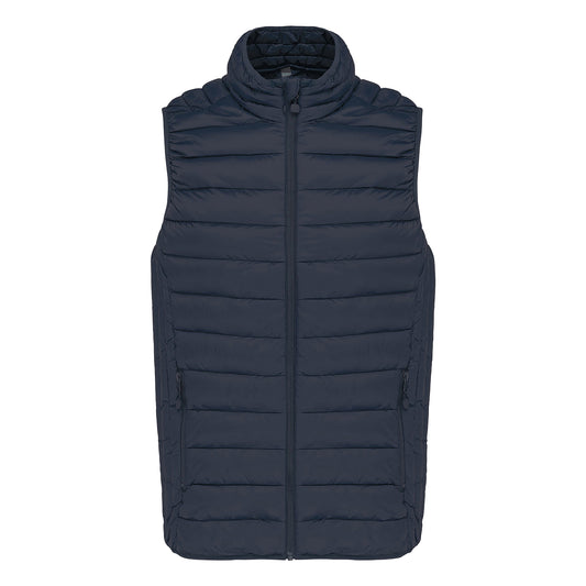 Navy - Front - Kariban Mens Lightweight Padded Body Warmer