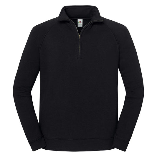 Black - Front - Fruit of the Loom Unisex Adult Iconic Premium Sweatshirt