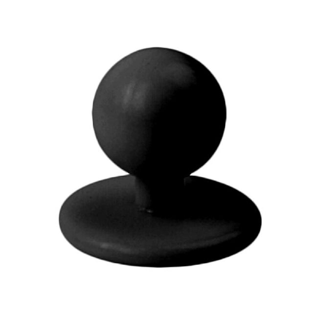 Black - Front - Premier Chefs Jacket Studs For PR651 & PR655 - Workwear (Pack Of 12)