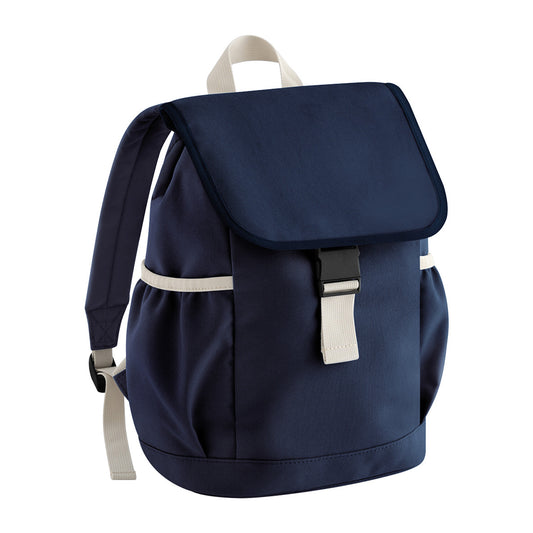Navy - Front - Bagbase Childrens-Kids Adventure Backpack