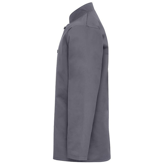Steel Grey - Side - Premier Unisex Chefs Jacket