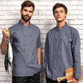 Steel Grey - Lifestyle - Premier Unisex Chefs Jacket