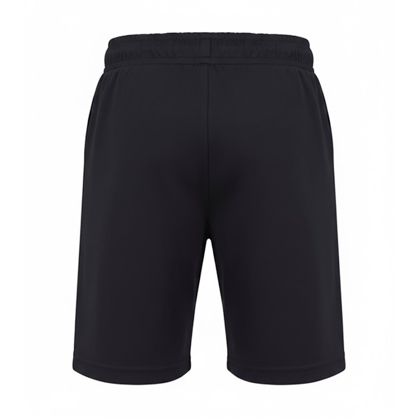 Black - Back - Finden & Hales Childrens-Kids Team No Pocket Shorts