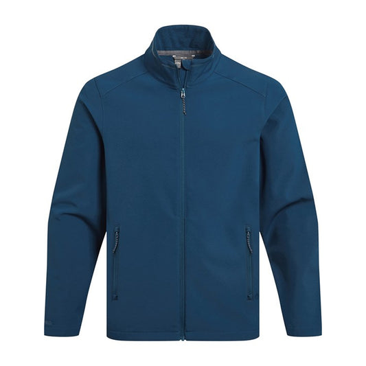 Poseidon Blue - Front - Craghoppers Mens Basecamp II Softshell Jacket