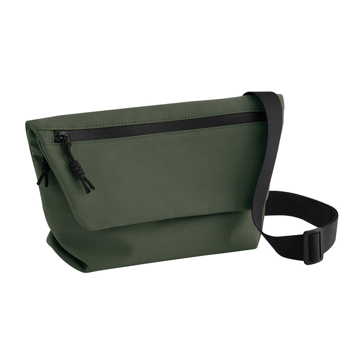 Pine Green - Front - Bagbase Minimal Lifestyle Mini Messenger Bag