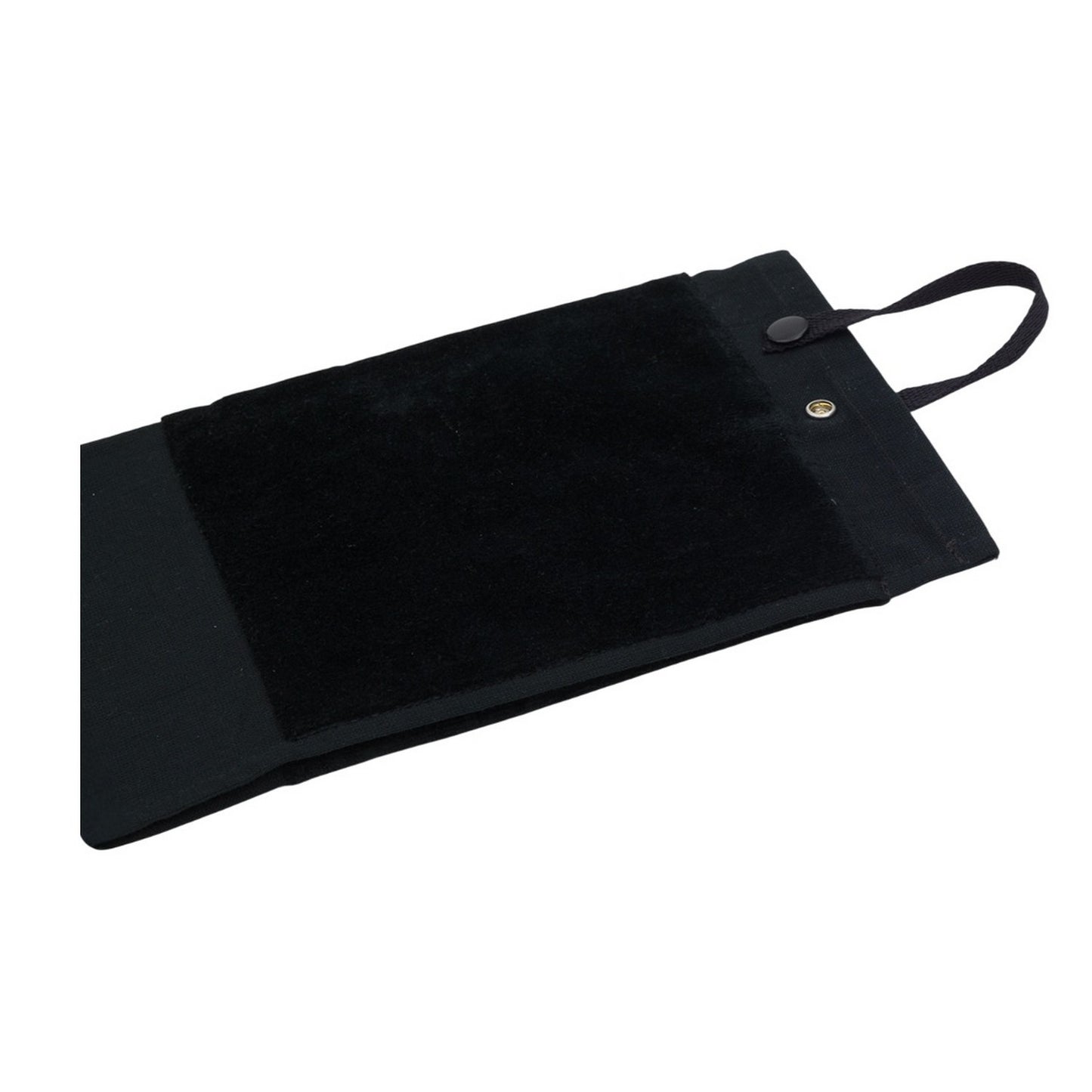 Black - Back - Towel City Deluxe Tri-Fold Velour Golf Towel