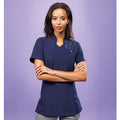 Navy - Pack Shot - Premier Ladies-Womens *Blossom* Tunic - Health Beauty & Spa - Workwear