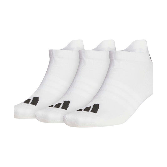 White - Front - Adidas Unisex Adult Ankle Socks (Pack of 3)