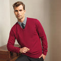 Bottle - Front - Premier Mens V-Neck Knitted Sweater