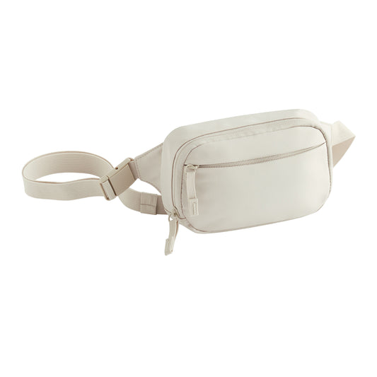Natural Stone - Front - Quadra Studio Recycled Polyester Waist Bag