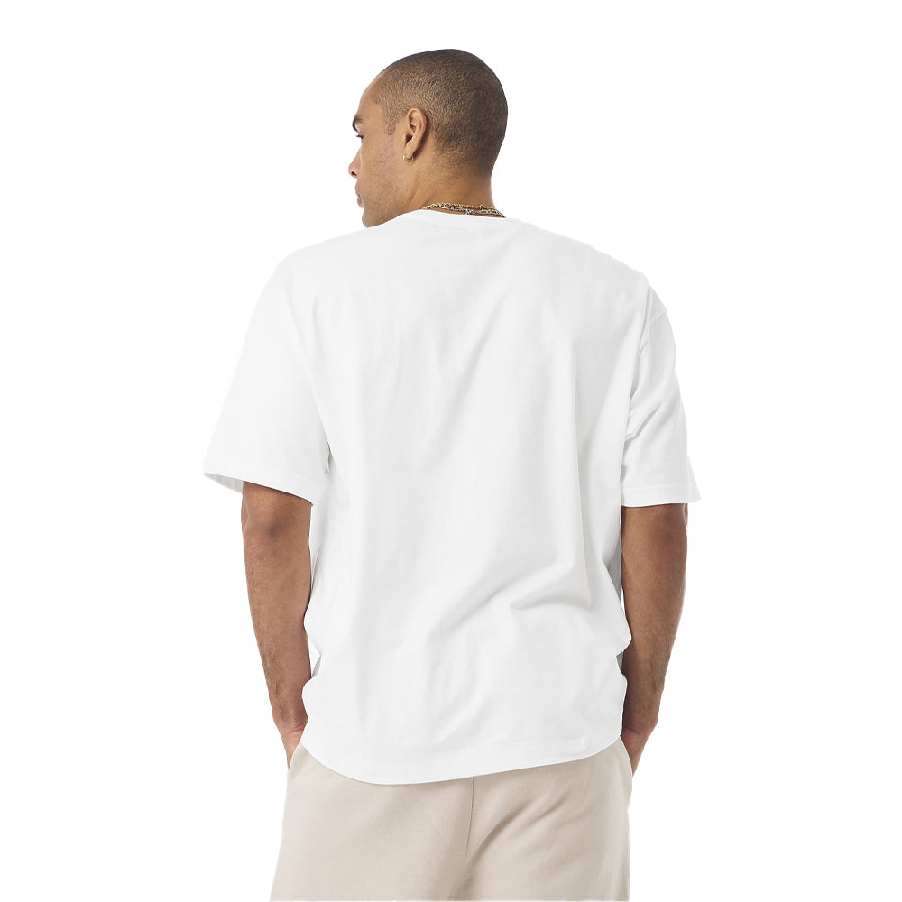 White - Lifestyle - Bella + Canvas Unisex Adult Washed Heavyweight T-Shirt