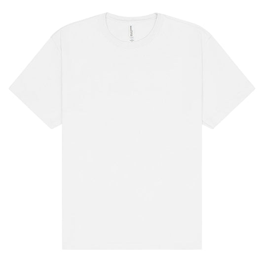 White - Front - Bella + Canvas Unisex Adult Washed Heavyweight T-Shirt